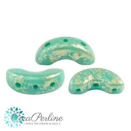 Arcos® par Puca® Opaque Green Turquoise Splash- Confezione da 5 gr