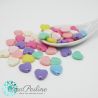 Perle in acrilico Cuore Stile Confetti  12mm - 30 pz