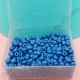 Perle di Conteria in vetro  4 mm Blue Denim - 15 grammi