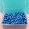 Perle di Conteria in vetro  4 mm Blue Denim - 15 grammi