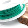 Fettuccia elastica tubolare in Lycra Ibiza colore Verde Bandiera- 1 Metro