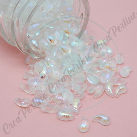 ZOLIDUO® 5x8 mm Crystal Etched AB Versione Destra - 20 pezzi