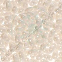 Perline Wave 3x7mm Chalk white luster 5gr
