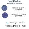 CombiPerline Palette Perline Ceche Colore Tropical blue Grape -25 grammi