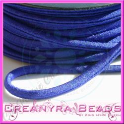 1 Mt Fettuccia elastica tubolare elastica in Lycra viola blu 79