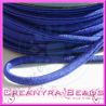 1 Mt Fettuccia elastica tubolare elastica in Lycra viola blu 79